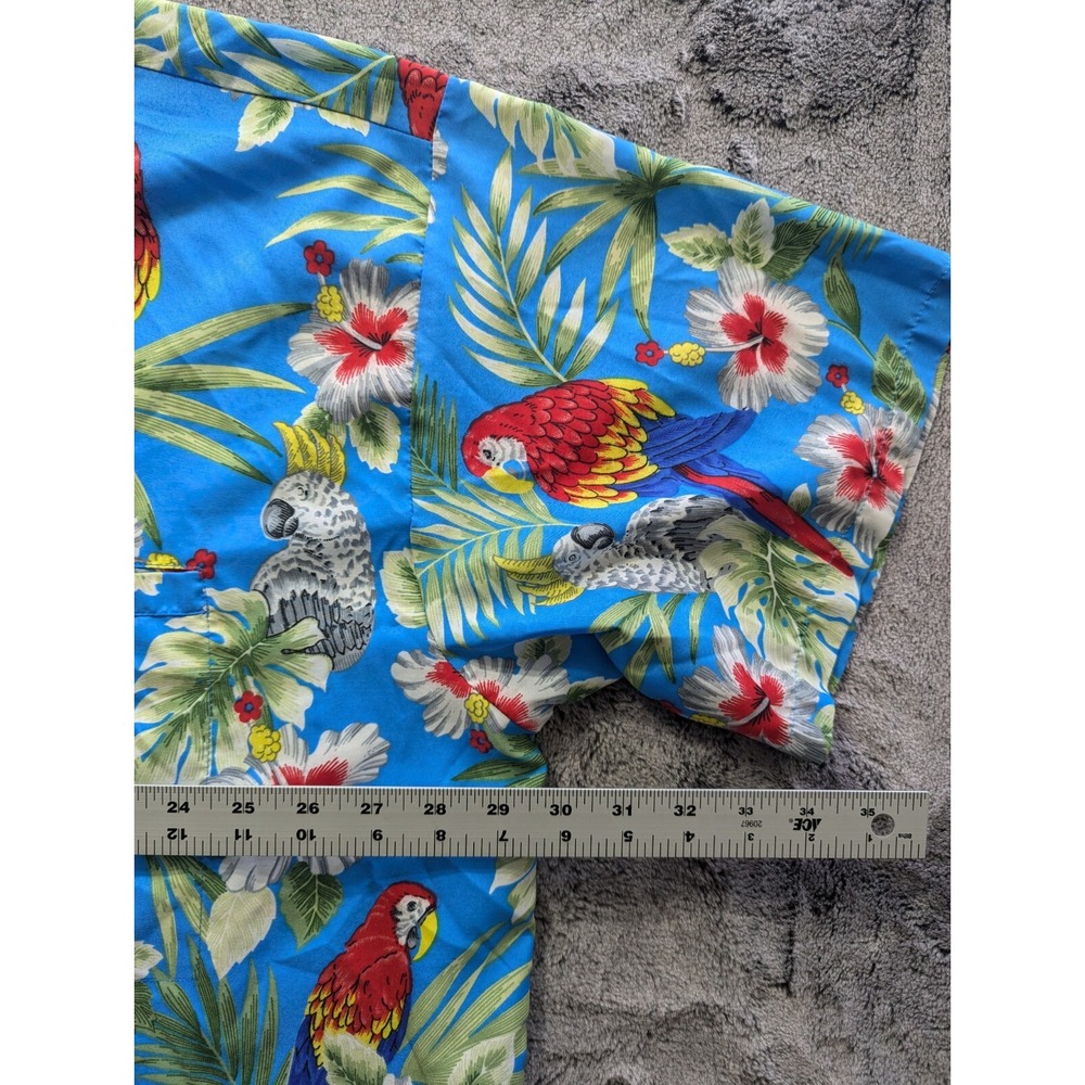Rima Short Sleeve Button Up Hawaiian Shirt Men's Size 2XL - Picture 6 of 9
